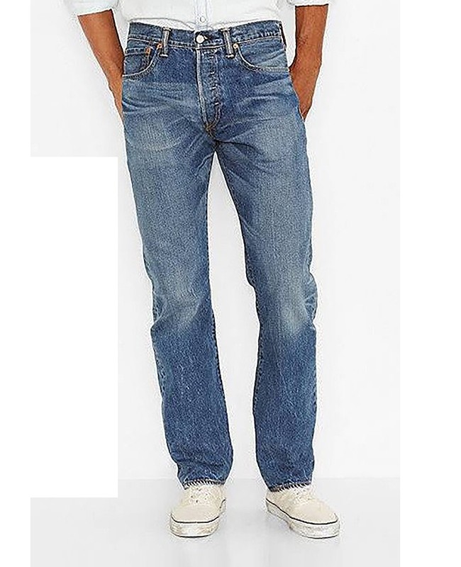 ג'ינס ליווייס כחול LEVI'S Original Fit Jeans Blue 501