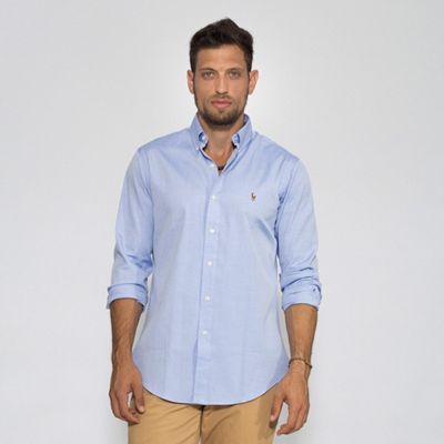 חולצה מכופתרת ראלף לורן בצבע תכלת - Classic fit